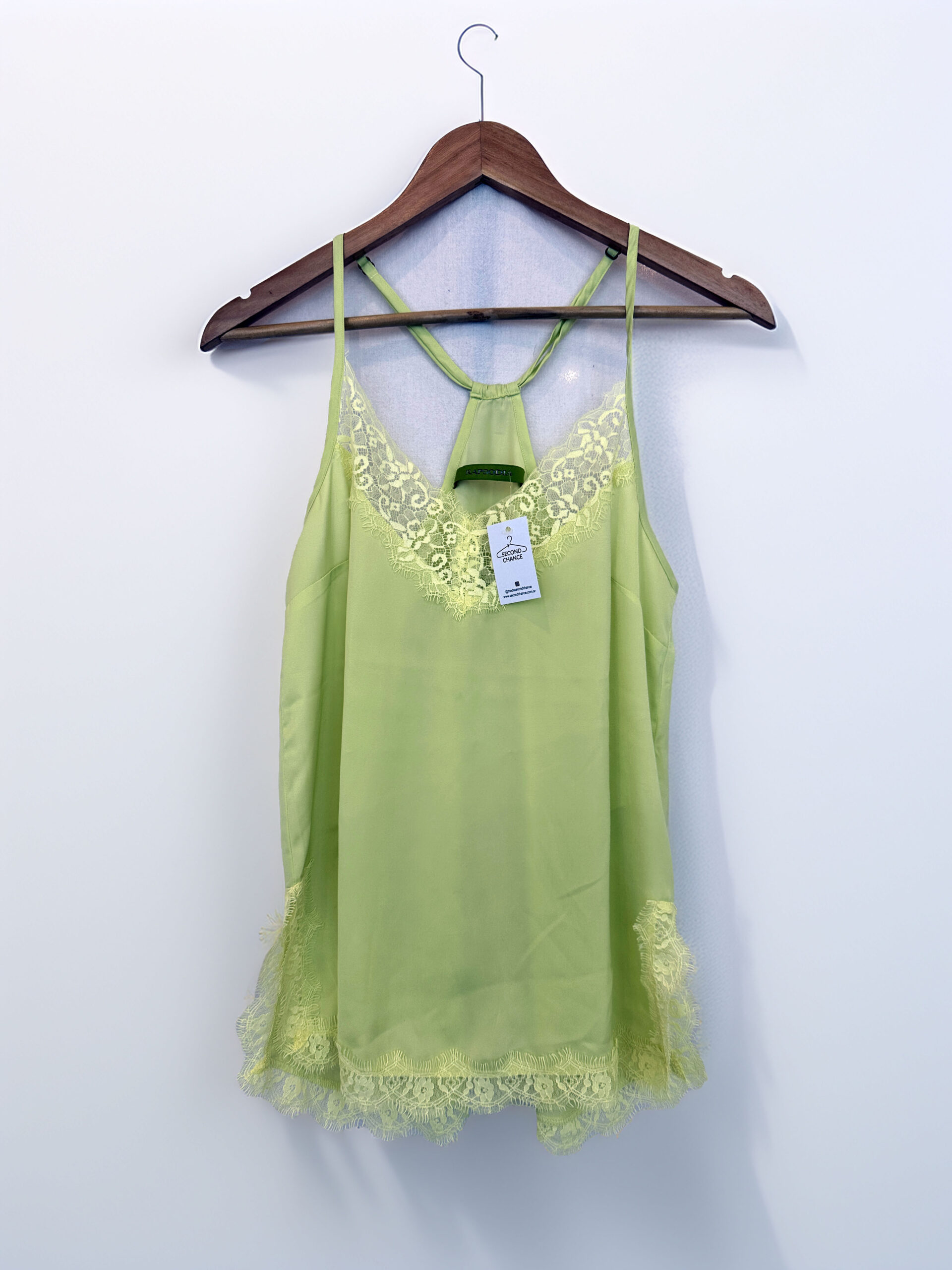 REMERA TIRITAS VERDE LIMA RAPSODIA (S)