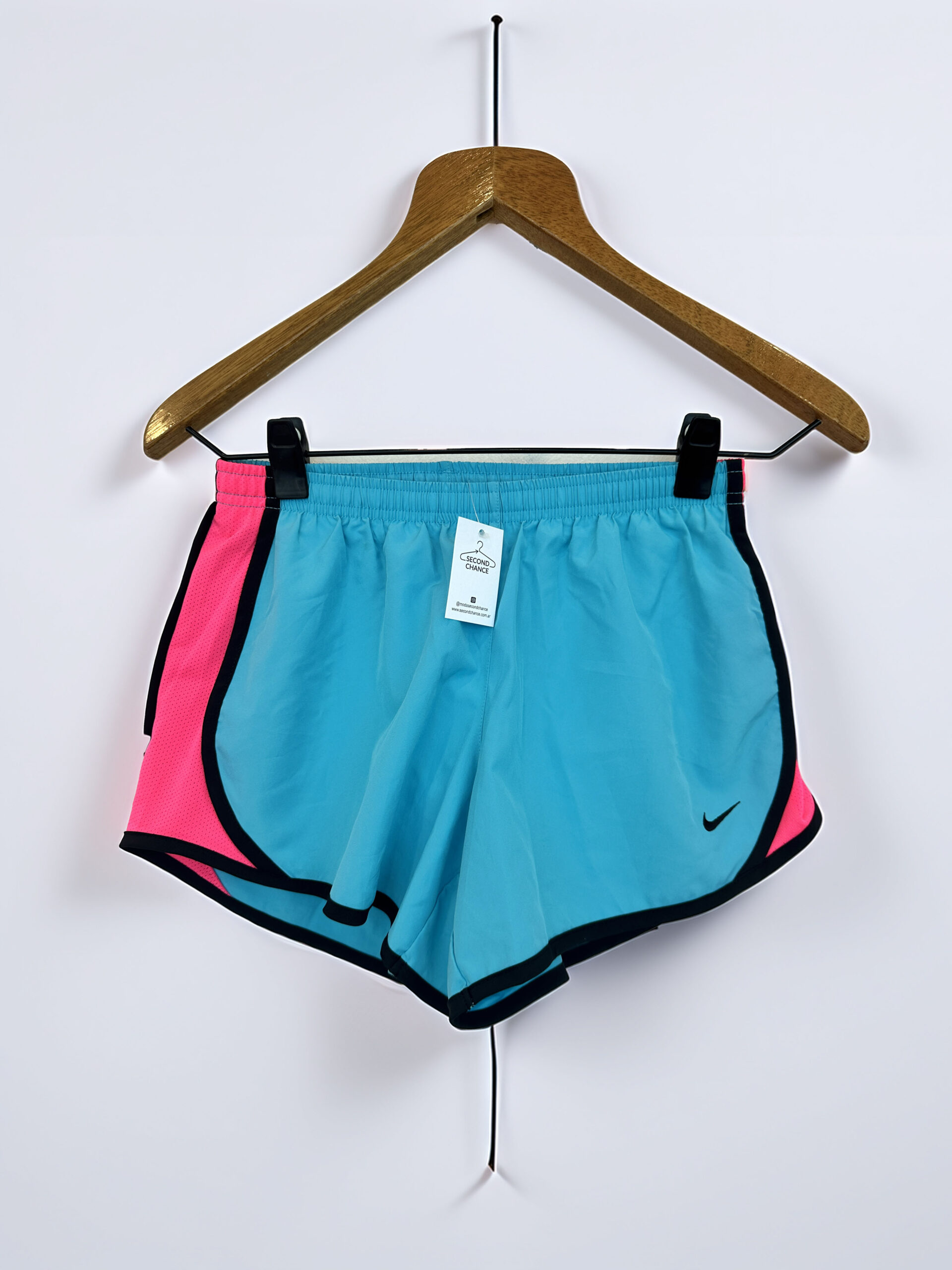 SHORT AZUL FLUOR NIKE (L)
