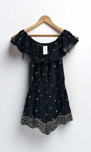 MONO CORTO NEGRO AEROPOSTAL (S)