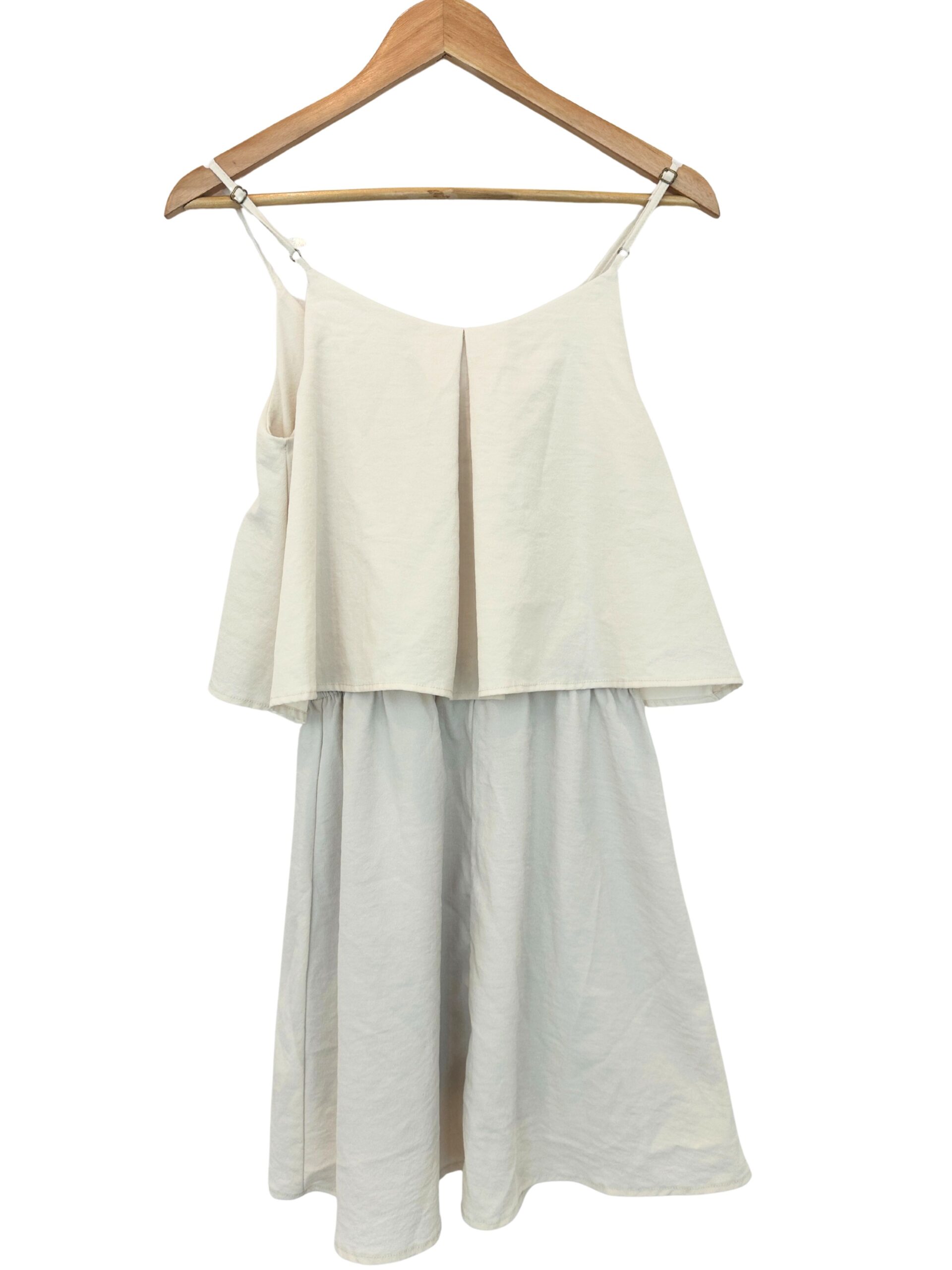 VESTIDO CORTO MARFIL YAGMUR (M) - Imagen 2