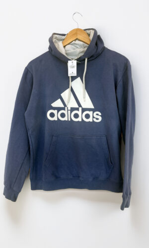 BUZO CAPUCHA AZUL ADIDAS (M)
