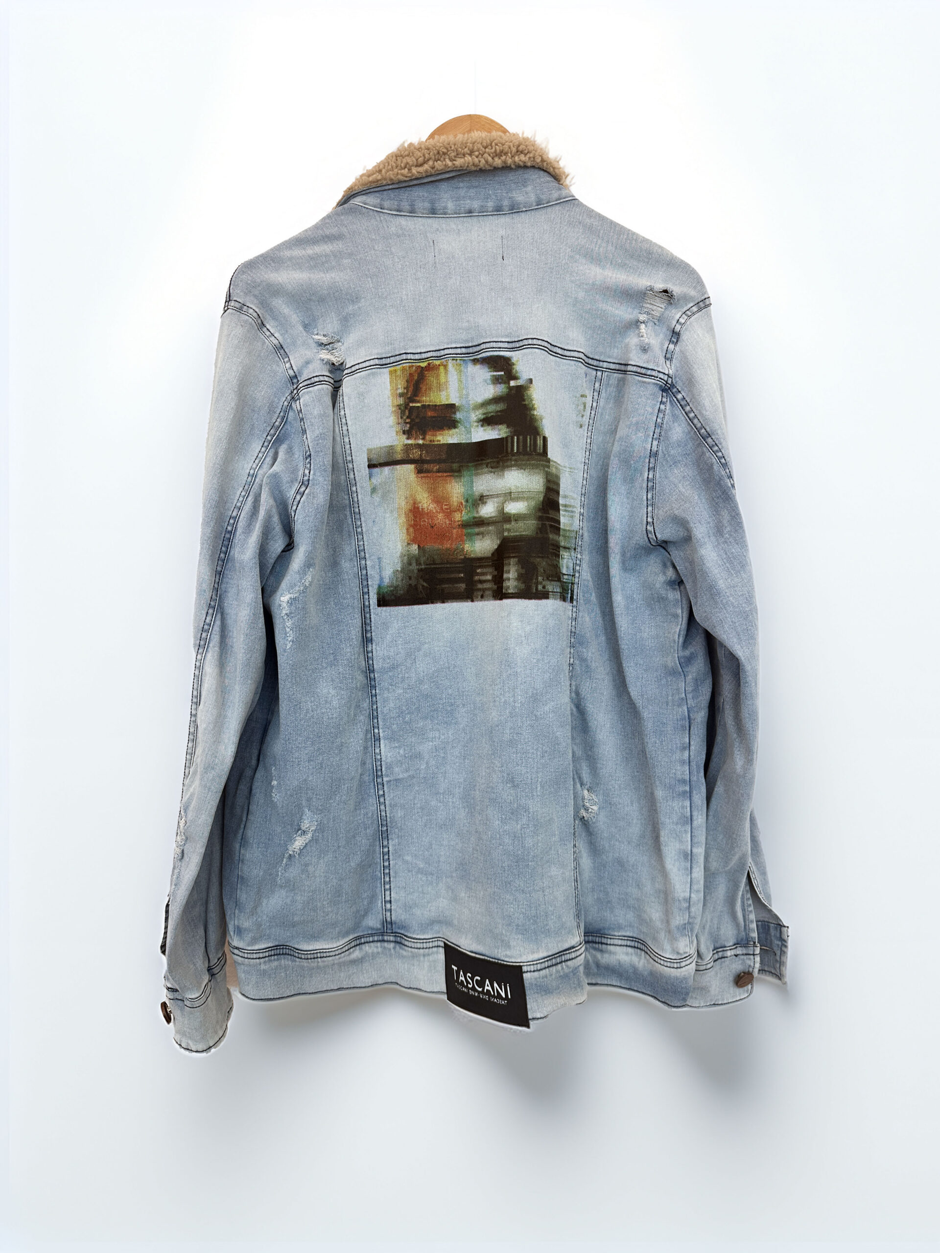 CAMPERA DE JEAN CELESTE + CORDERITO TASCANI (XL) - Imagen 2