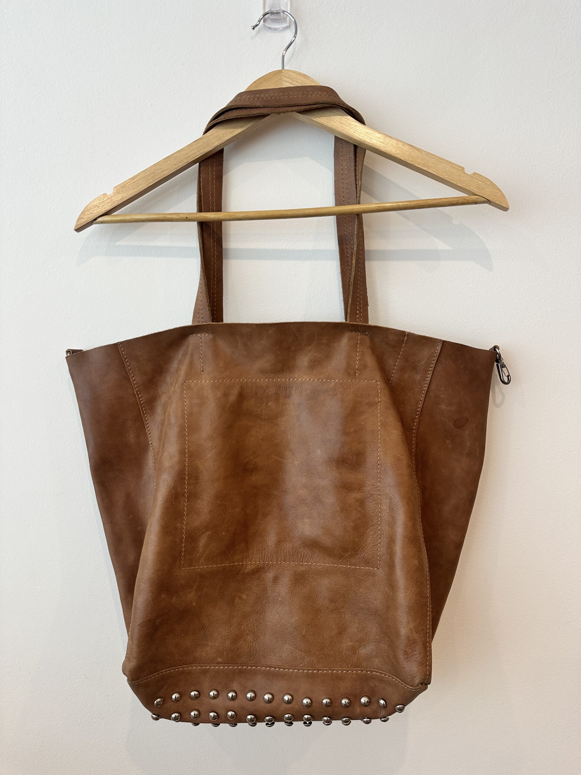 CARTERA CUERO MARRON SIN MARCA (UNICO)