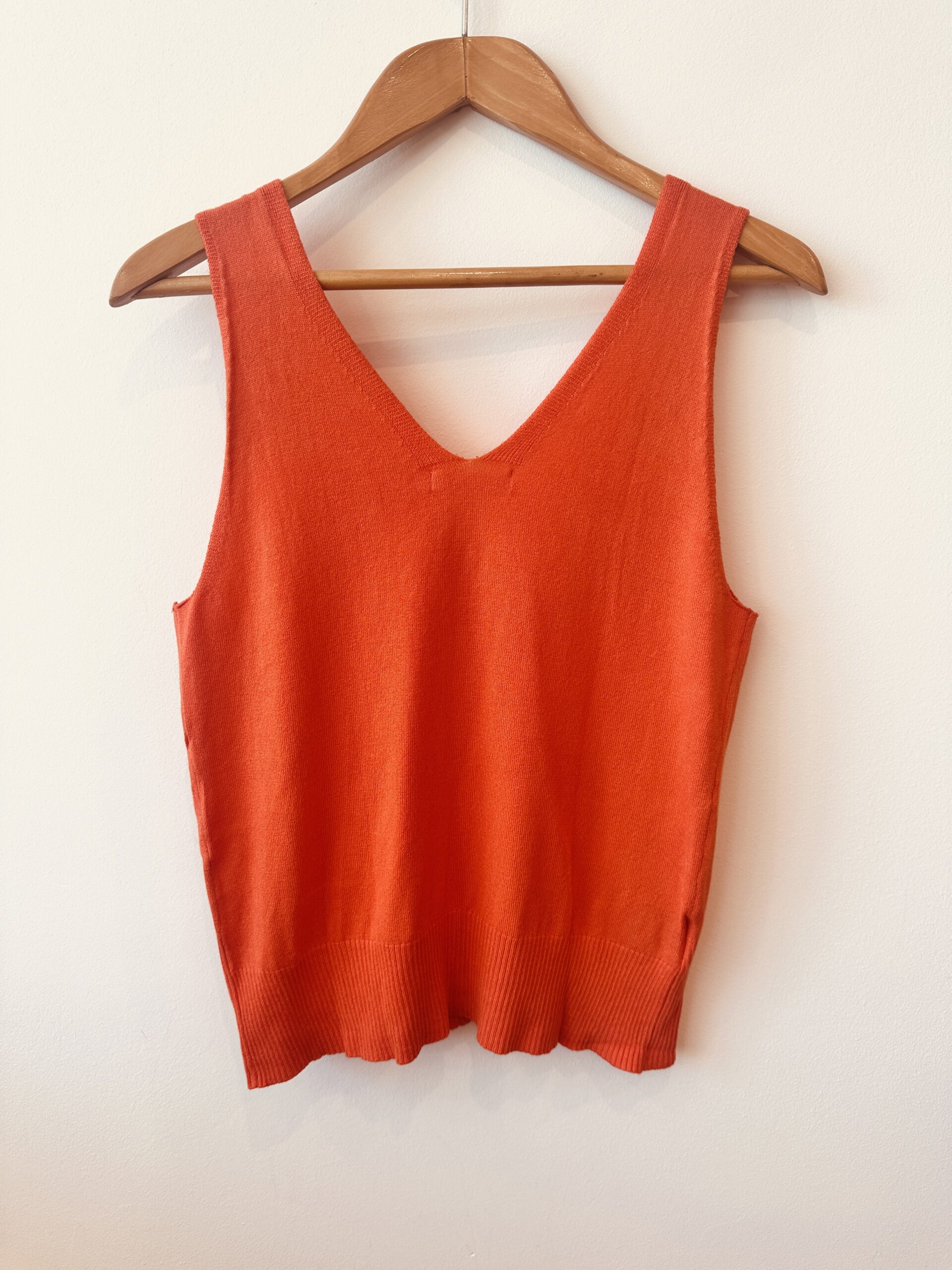 REMERA DE HILO NARANJA PORTSAID (M) - Imagen 2