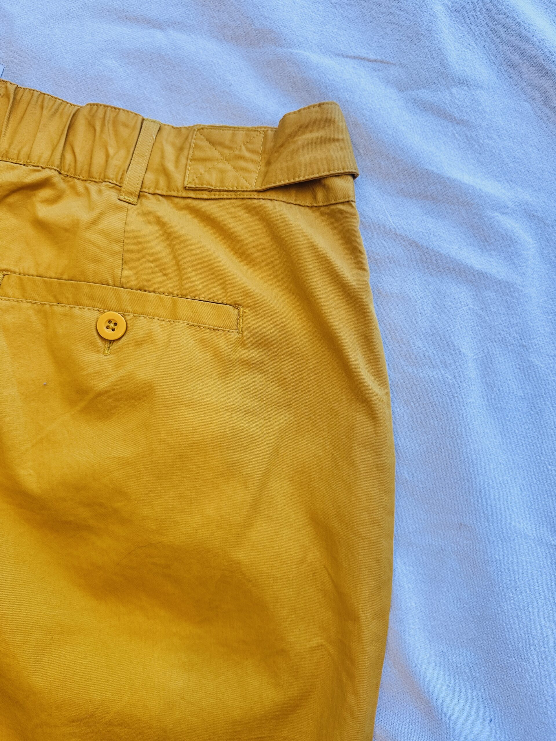 PANTALON WIDE LEG AMARILLO BDG (L) - Imagen 3