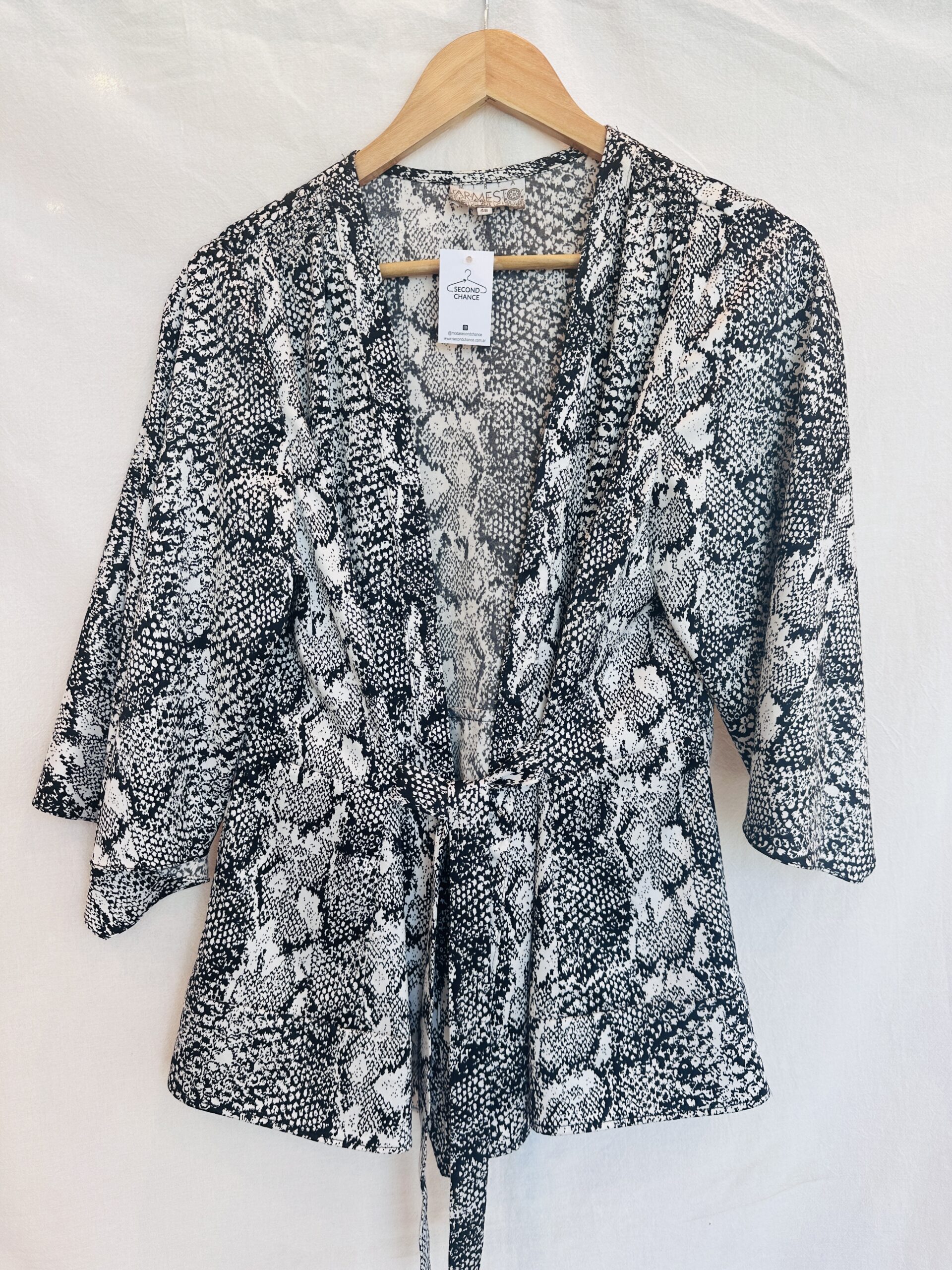 CAMISOLA SNAKE PRINT MIRTA ARMESTO (L)