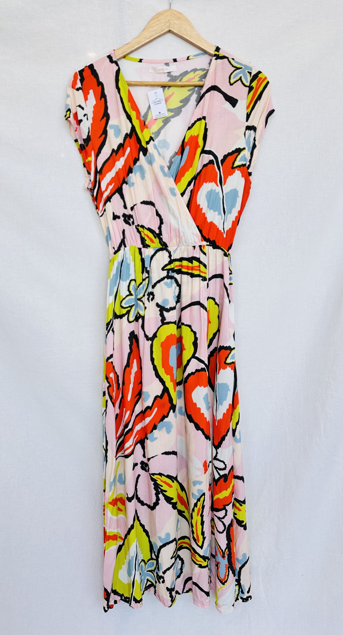VESTIDO LARGO FLOREADO YAGMOUR (M)