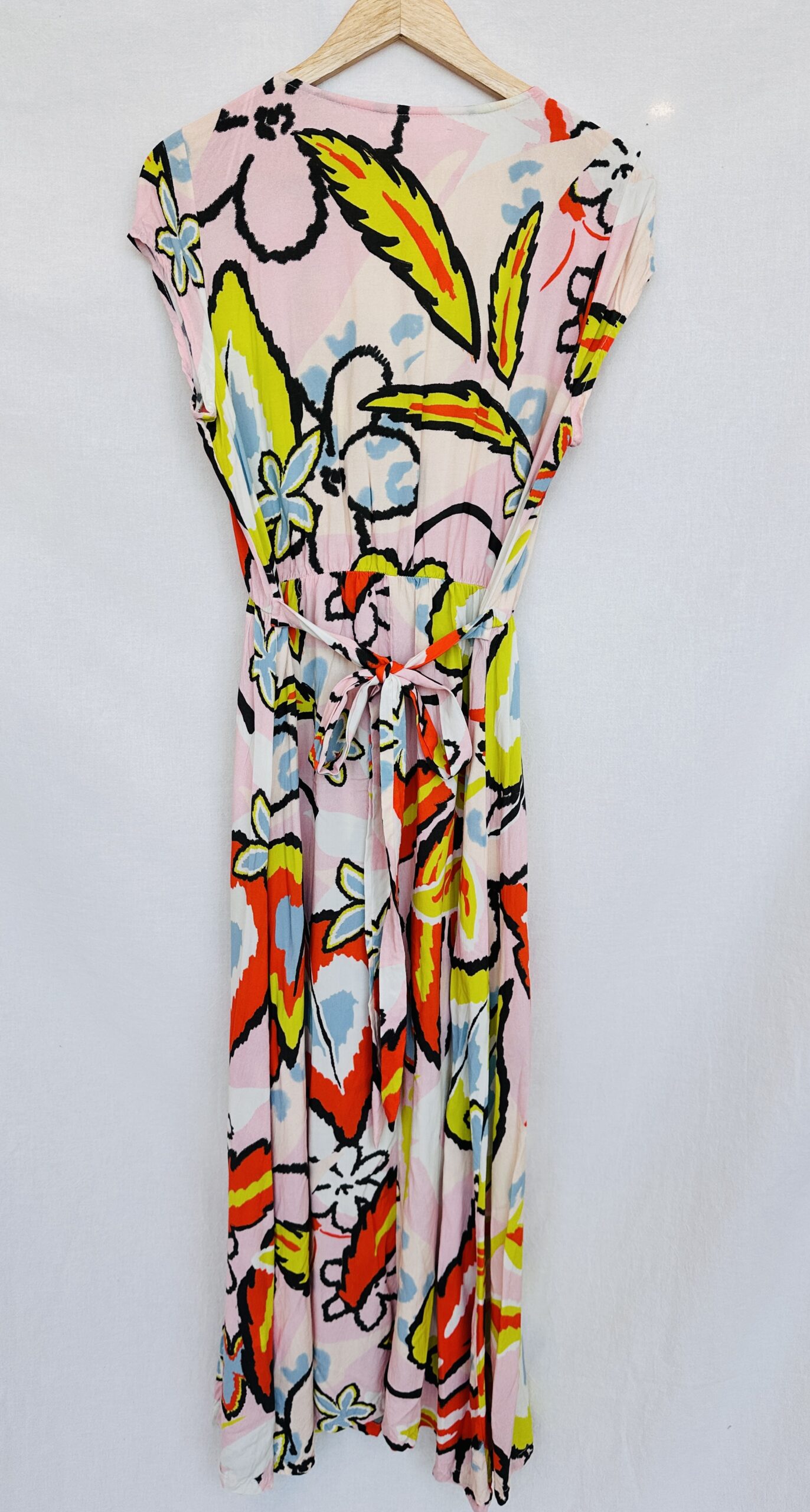 VESTIDO LARGO FLOREADO YAGMOUR (M) - Imagen 2