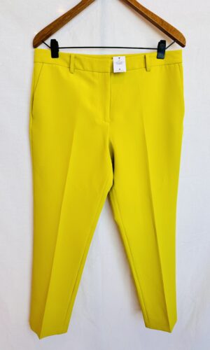 PANTALON DE VESTIR DKNY VERDE MANZANA (M)
