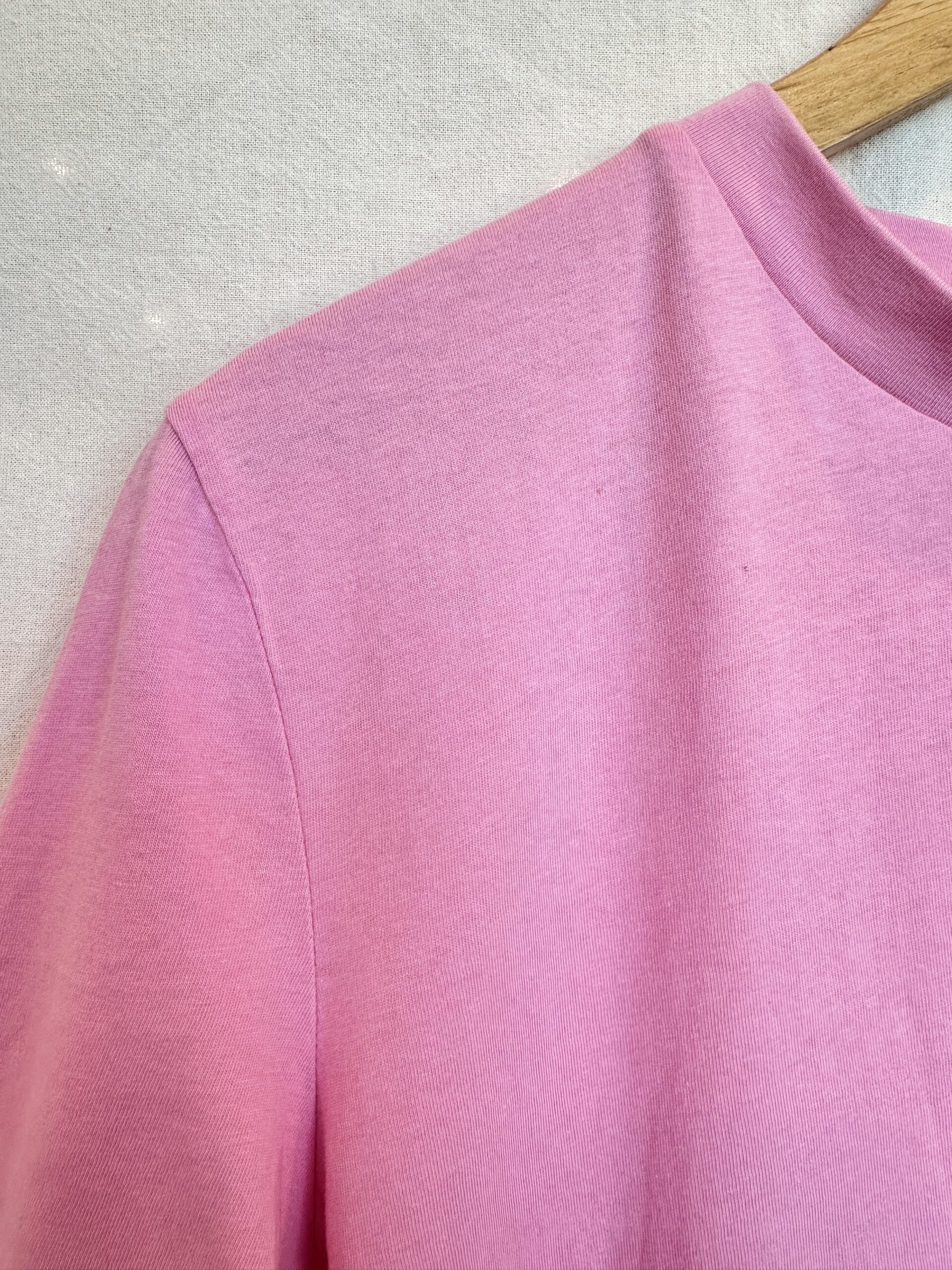 REMERA BASICA ROSA ZARA (M) - Imagen 3