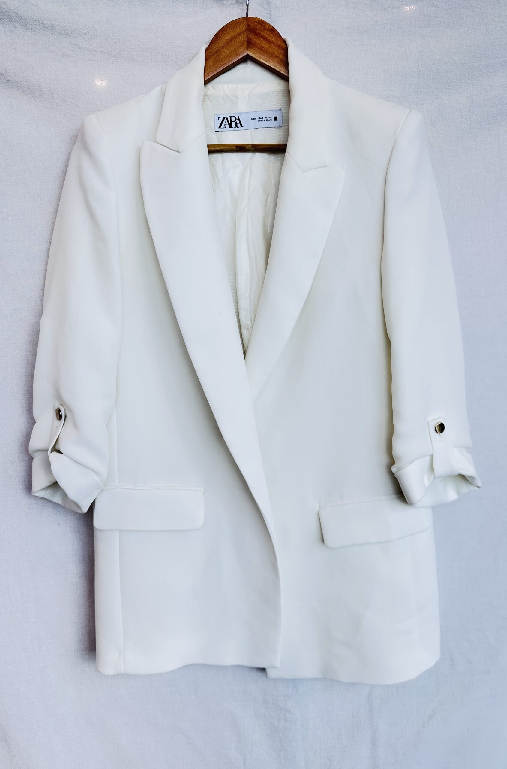 BLAZER BLANCO ZARA (S)