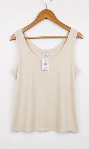 MUSCULOSA CREMA CALYPSO (M)