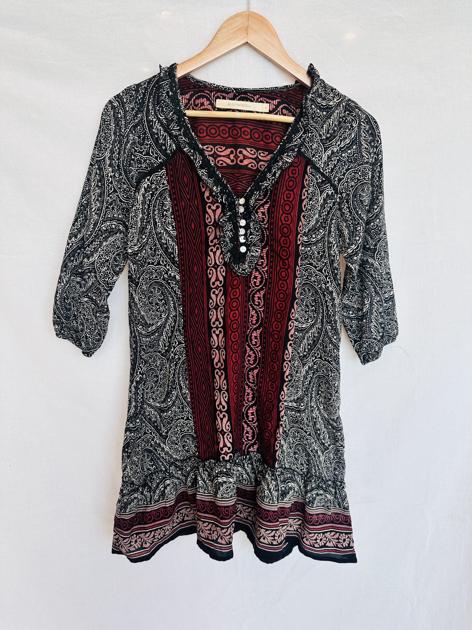 VESTIDO CAMISERO RAPSODIA (S)