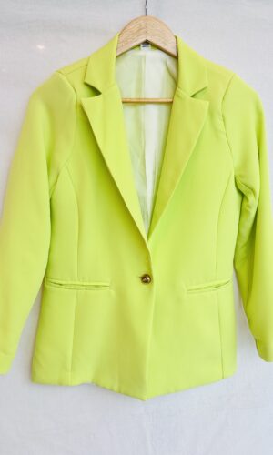 BLAZER VERDE MANZANA SIN MACRA (M)