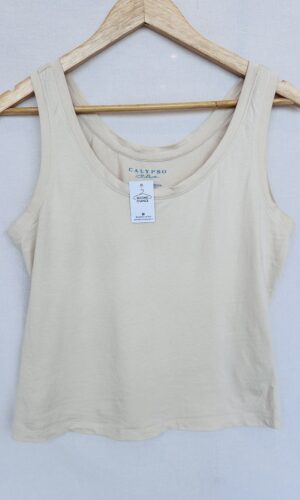MUSCULOSA CREMA CALYPSO (M)
