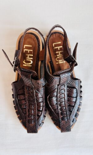 SANDALIAS LE.HOI GRABADO REPTIL (39)