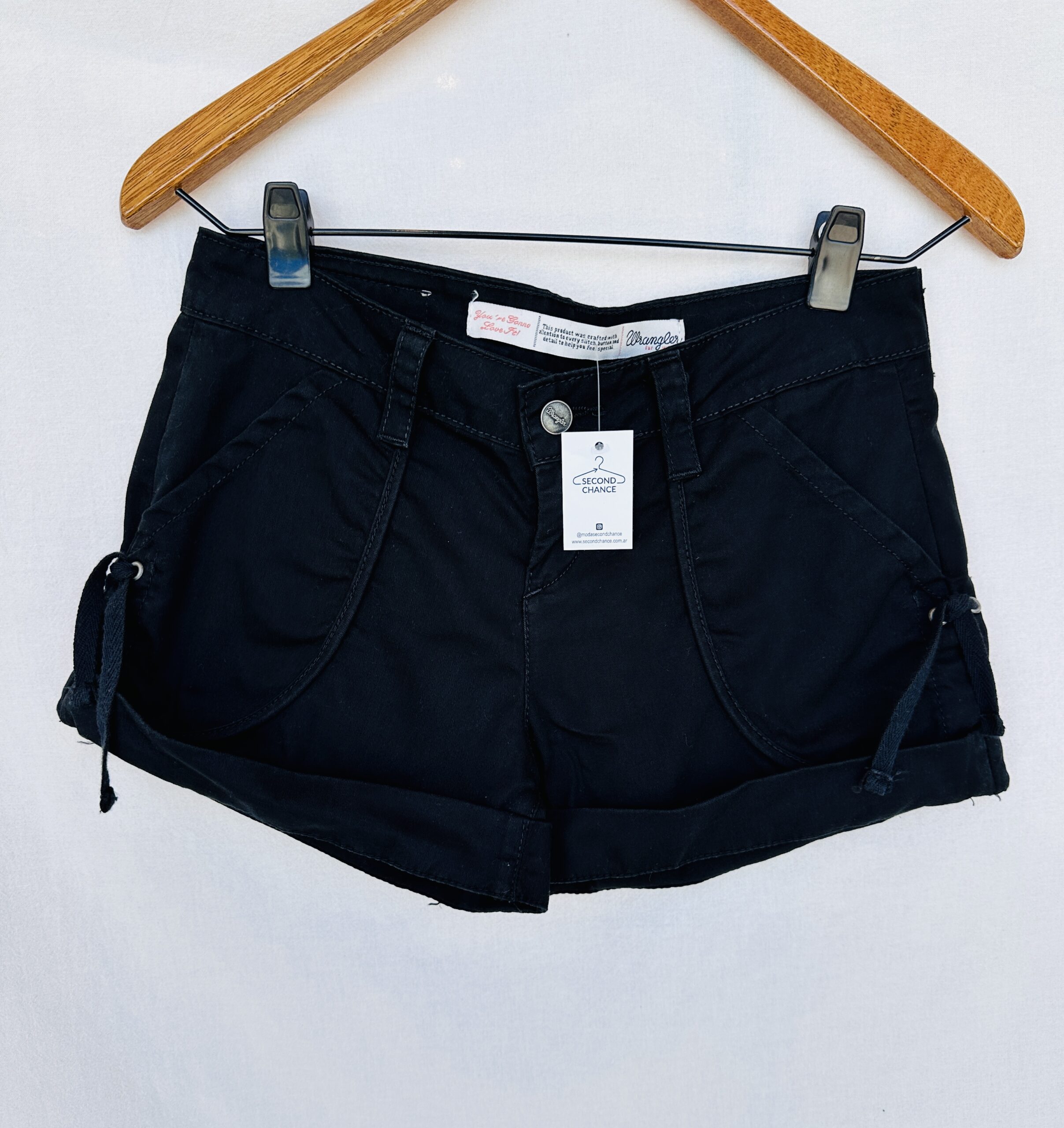 SHORT NEGRO WRANGLER (M)