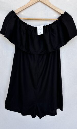 MONO NEGRO HOMBRO DESCUBIERTO  ZARA (S)