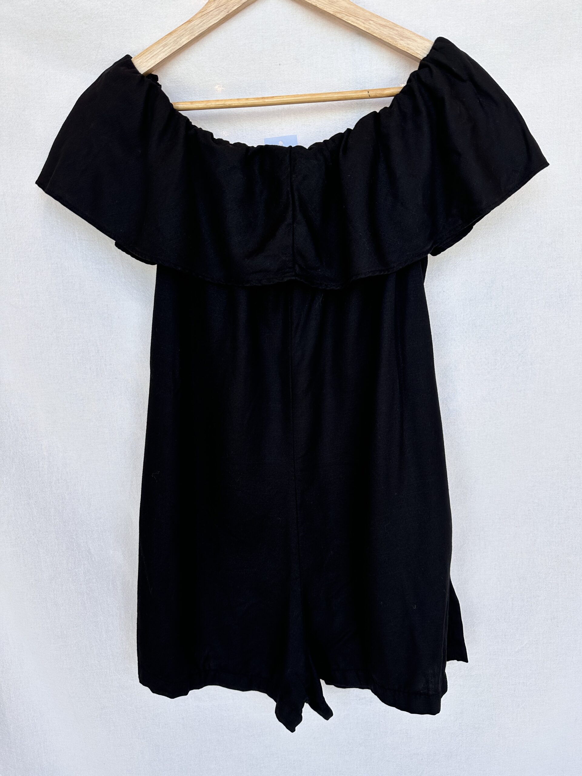 MONO NEGRO HOMBRO DESCUBIERTO ZARA (S) - Imagen 2
