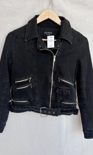 CAMPERA  DE JEAN NEGRA KOSIUKO (S)