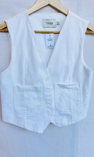 CHALECO BLANCO SIN MARCA  (M)