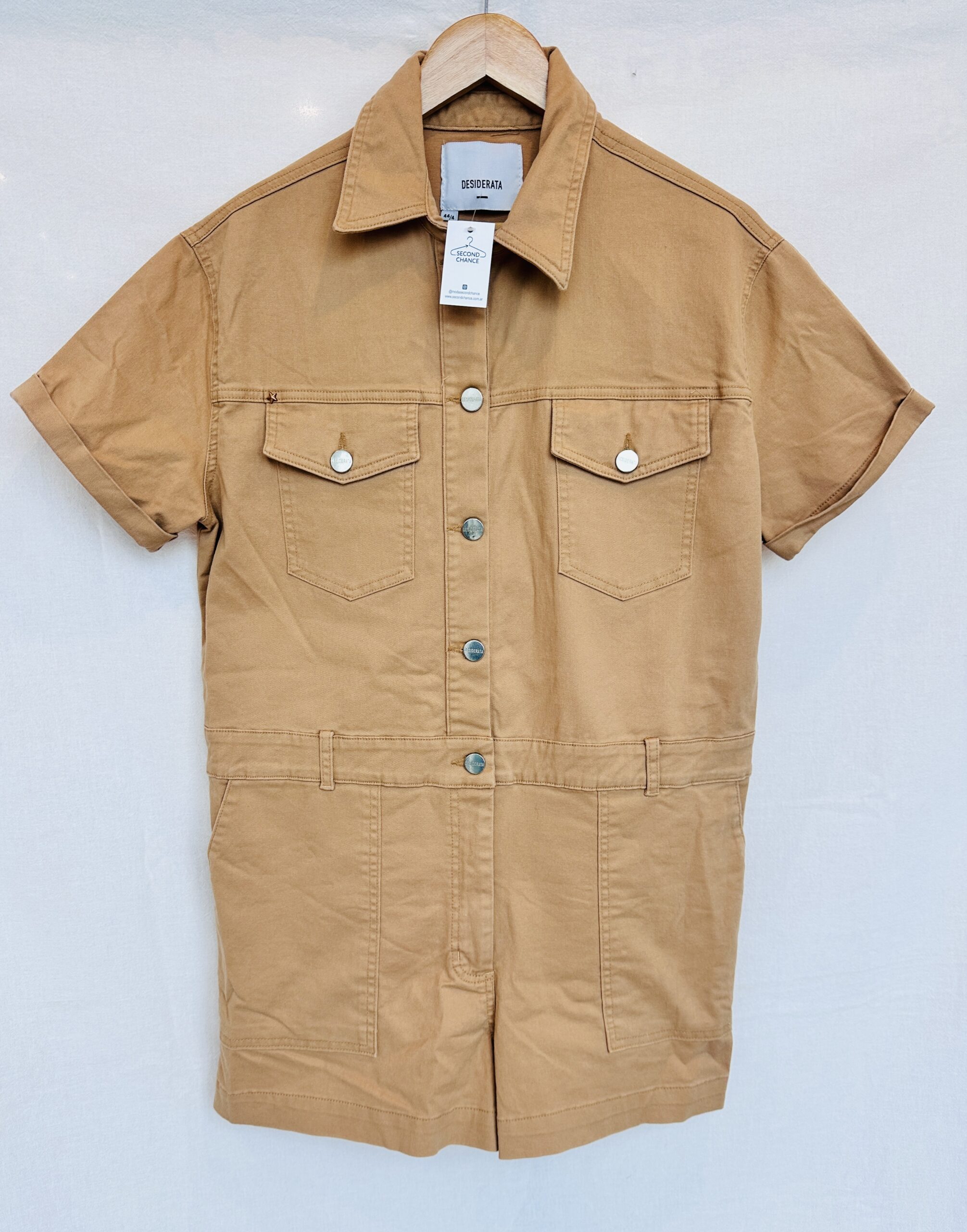 OVEROL MARRON CORTO DESIDERATA (XL)