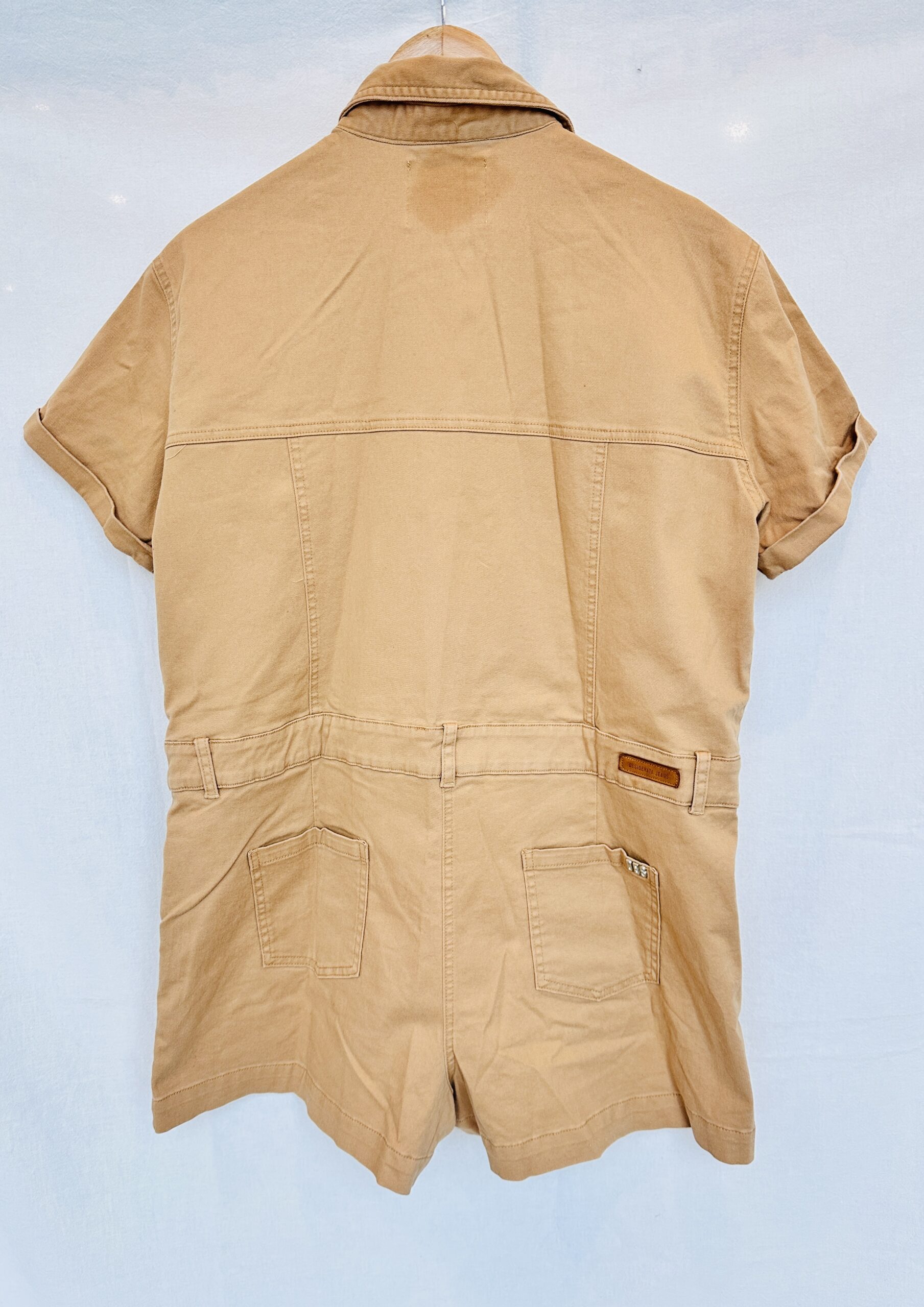 OVEROL MARRON CORTO DESIDERATA (XL) - Imagen 2