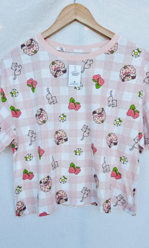 REMERA FRUTILLITA SIN MARCA (XL)