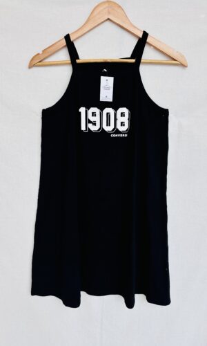VESTIDO INFORMAL NEGRO CONVERSE (L)
