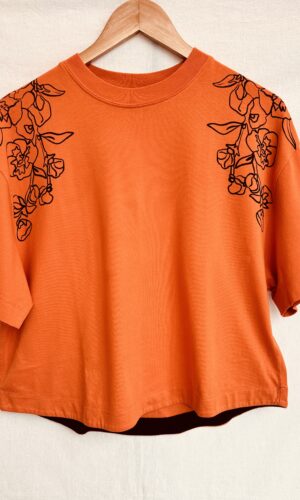 REMERA NARANJA GINEBRA (M)