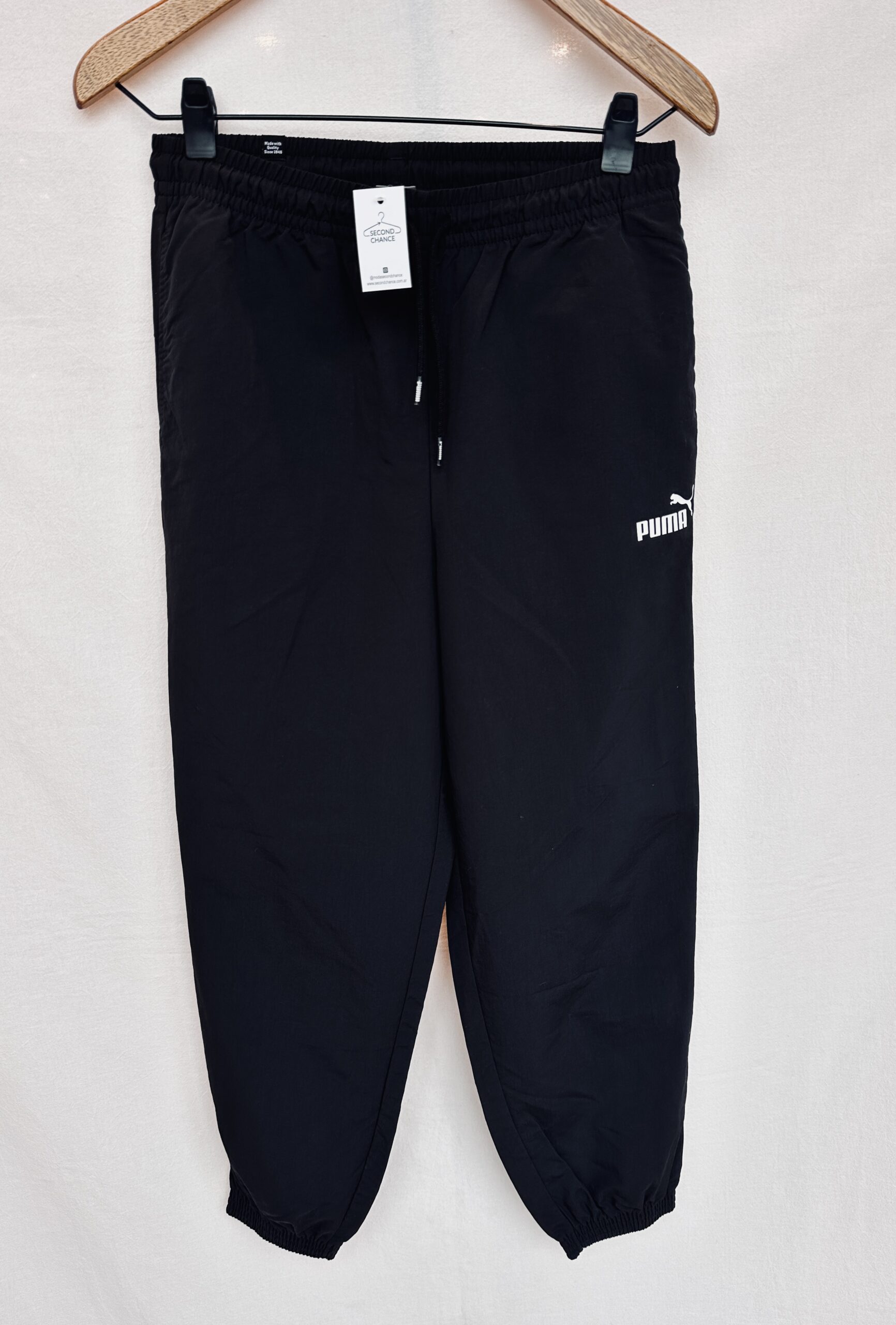 PANTALON DEPORTIVO NEGRO PUMA (S)