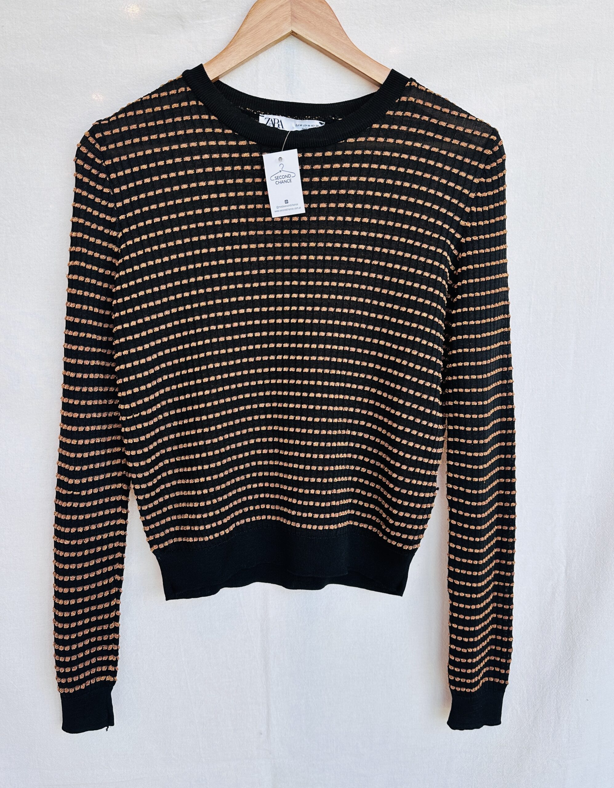 SWEATER LIVIANO ZARA (M)