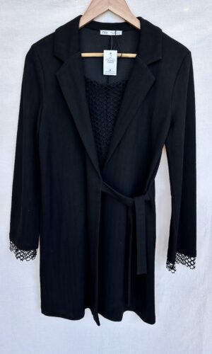 BLUSA TIPO TUNICA ESCOTE + DETALLE RED ZARA(S)