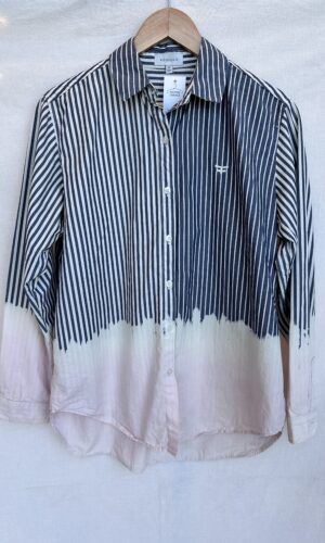 CAMISA A RAYAS ESTILO DESTEÑIDA KOSIUKO (M)
