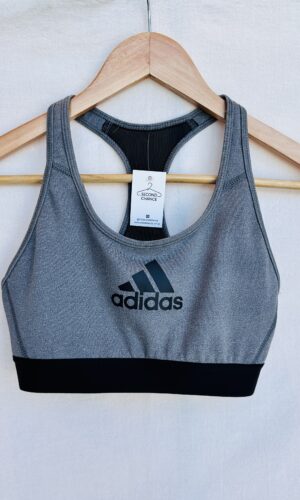 TOP DEPORTIVO GRIS ADIDAS (XS)