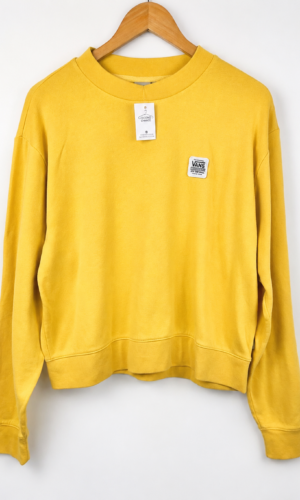 BUZO AMARILLO VANS (L)