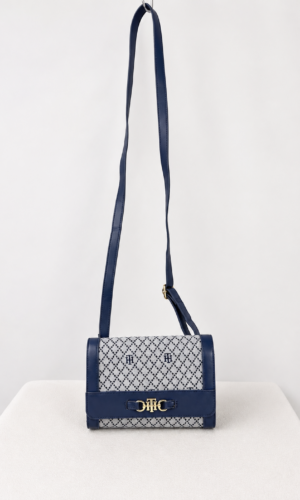 MINI FLAP BAG AZUL TOMMY HILFIGER