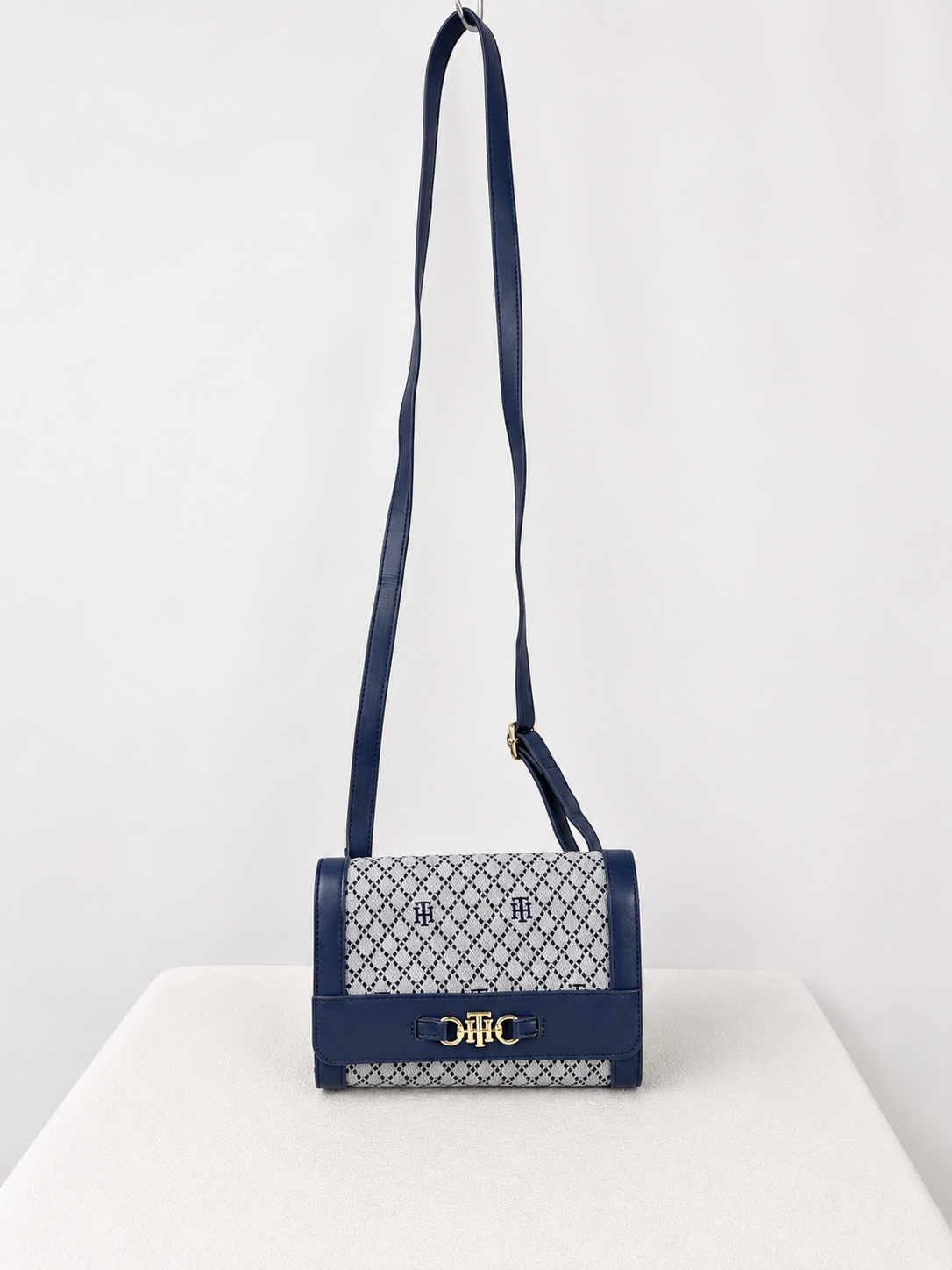 MINI FLAP BAG AZUL TOMMY HILFIGER