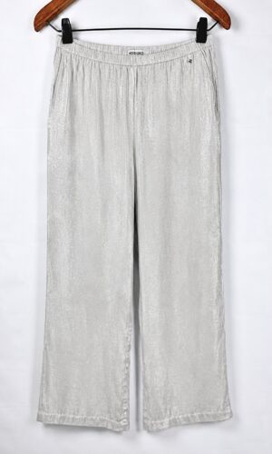 PANTALON BLANCO+PLATEADO LIVIANO KOSIUKO (M)