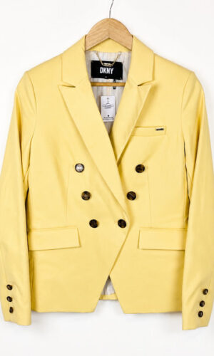 BLAZER ECOCUERO AMARILLO DKNY (M)
