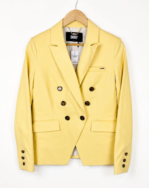 BLAZER ECOCUERO AMARILLO DKNY (M)
