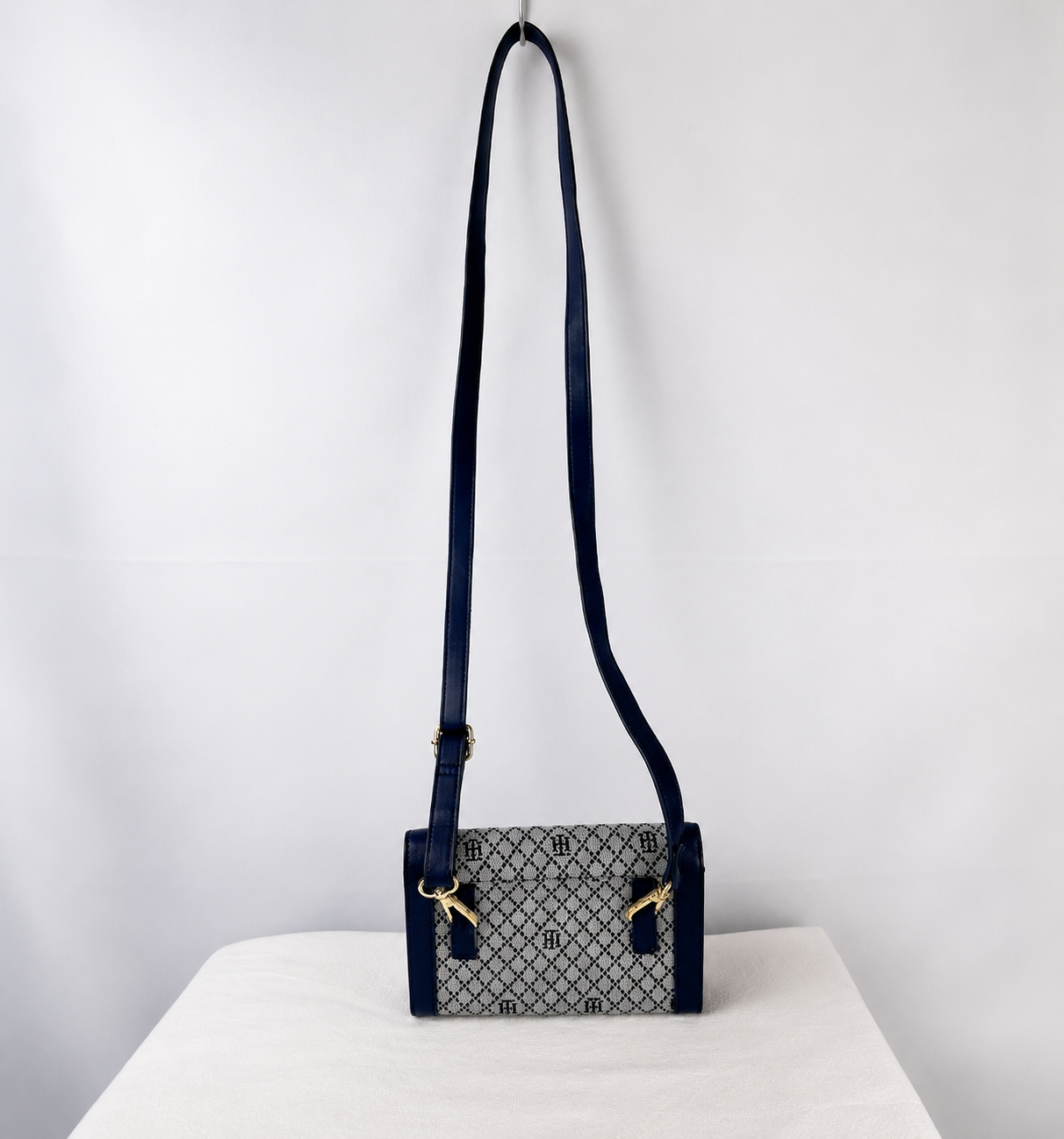 MINI FLAP BAG AZUL TOMMY HILFIGER - Imagen 3
