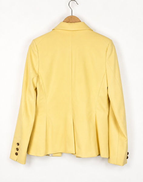 BLAZER ECOCUERO AMARILLO DKNY (M) - Imagen 3