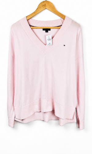 SWEATER ROSA TOMMY HILFIGER (M)