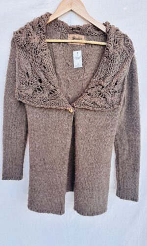 SACO DE LANA MARRON SWEET (S)