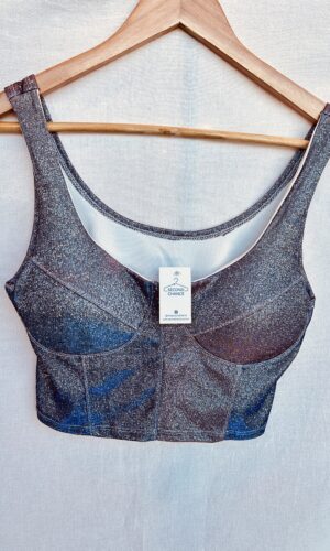 MUSCULOSA CON BRILLOS SIN MARCA (M)