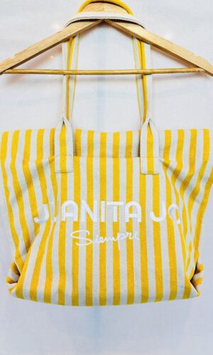 BOLSO PLAYERO AMARILLO JUANITA JO + TOALLON
