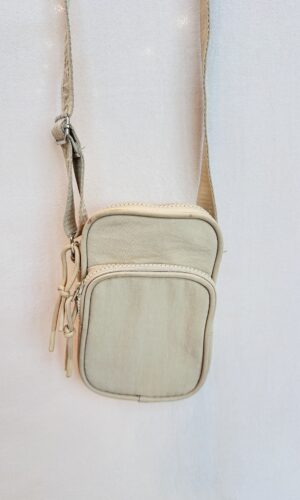 BANDOLERA PORTA CELULARES BEIGE  URBAN ADVENTURE