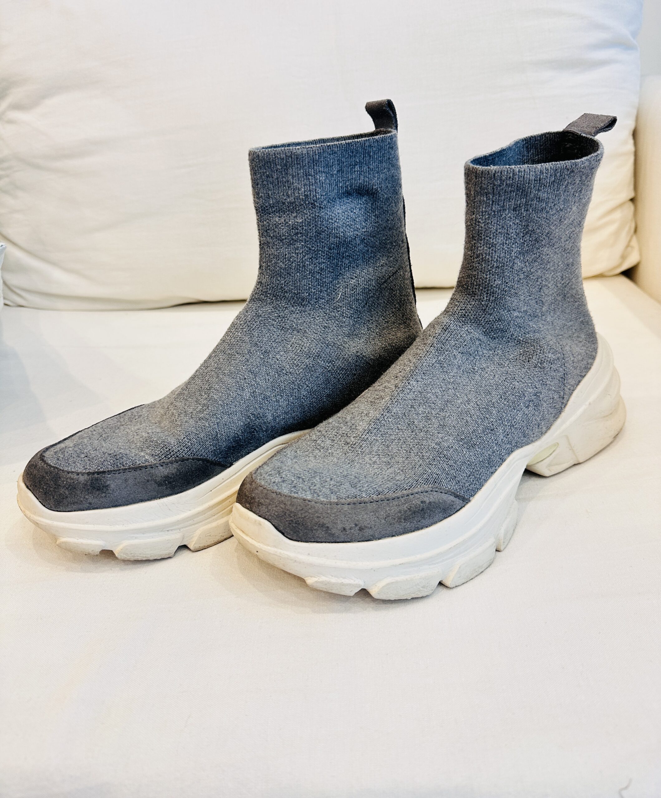 BOTAS URBAN CHUNKY SOCK GRIS (41) - Imagen 2