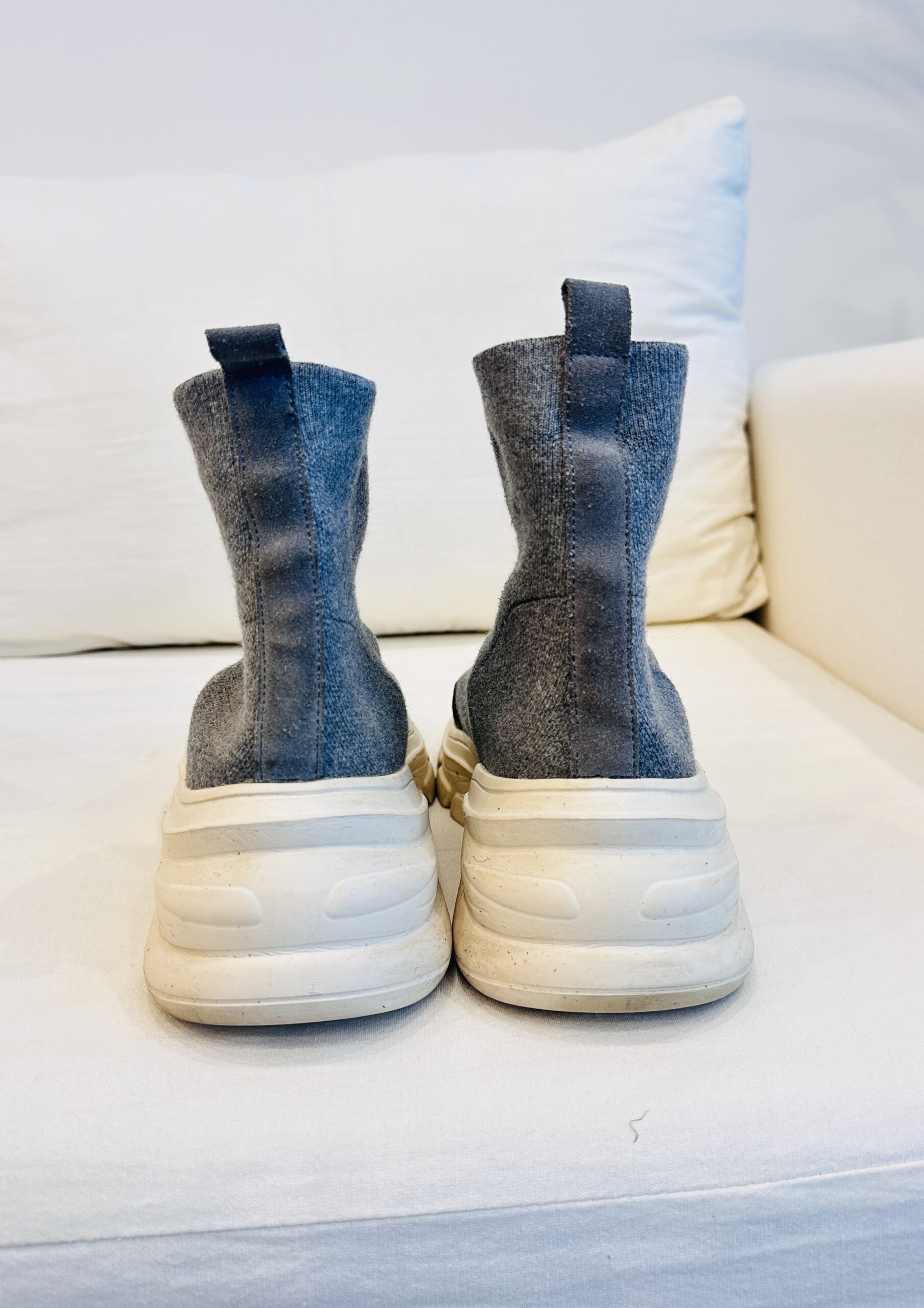 BOTAS URBAN CHUNKY SOCK GRIS (41) - Imagen 3